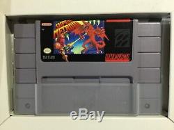 Super Metroid Super Nintendo SNES CIB 100% Complete Near Mint