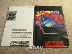 Super Metroid (Super Nintendo SNES) Complete CIB with Posters + Ads COLLECTOR