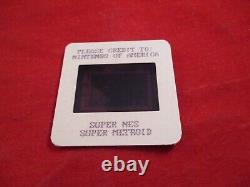 Super Metroid Super Nintendo SNES Consumer Electronic Show (CES) Promo Slide