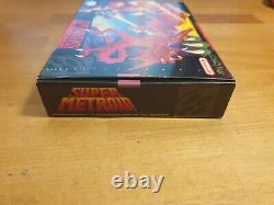 Super Metroid Super Nintendo SNES OVP CIB Boxed NTSC