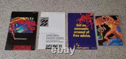 Super Metroid Super Nintendo SNES Samus Game CIB Complete Box Book Manual lot