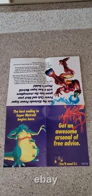 Super Metroid Super Nintendo SNES Samus Game CIB Complete Box Book Manual lot