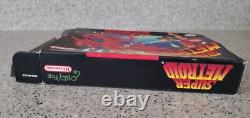 Super Metroid Super Nintendo SNES Samus Game CIB Complete Box Book Manual lot