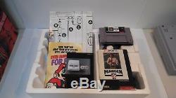 Super NES CONSOLE Super Nintendo SNES CONTROL SET Complete In Box! WithGAME