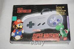 Super NES Controller (Super Nintendo SNES) NEW Factory Sealed NEAR MINT Official
