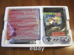 Super NES System new in box nintendo nib sealed snes TOYS'R US Exclusive 1997