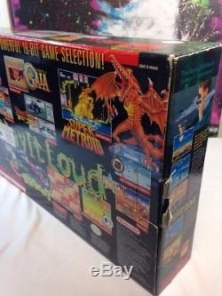 Super Nes Donkey Kong Country Set Nintendo Complete Box Console SNES CIB System