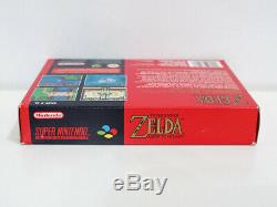 Super Nes Nintendo Snes Zelda 3 A Link to the Past (SFRA Français) COMPLET
