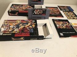 Super Nintendo 2 Game Lot CIB SNES Breath of Fire I & II