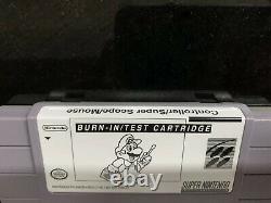 Super Nintendo Burn-In Test Cartridge SNES Controller / Super Scope / Mouse RARE