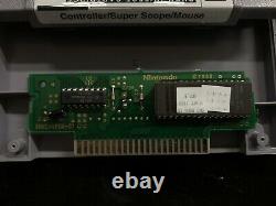 Super Nintendo Burn-In Test Cartridge SNES Controller / Super Scope / Mouse RARE