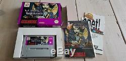 Super Nintendo Castlevania Vampire's Kiss RARE PAL EUR version SNES
