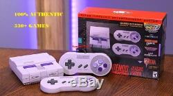 Super Nintendo Classic Edition Console SNES Mini MODDED 530+ Games! NES, SNES