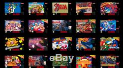 Super Nintendo Classic Edition Console SNES Mini MODDED 530+ Games! NES, SNES