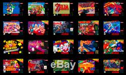Super Nintendo Classic Mini Snes Console 100 Games Titles Upgrade Mod Hack