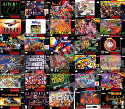Super Nintendo Classic Mini Snes Console 100 Games Titles Upgrade Mod Hack
