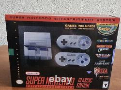 Super Nintendo Classic SNES Edition Mini Entertainment System 21 Games Brand NEW