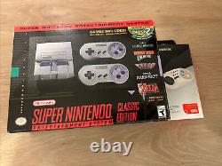 Super Nintendo Classic SNES Edition Mini Entertainment System 21 Games Brand NEW