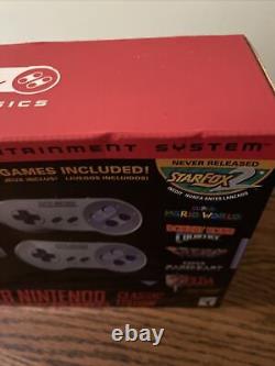 Super Nintendo Classic SNES Edition Mini Entertainment System 21 Games Brand NEW