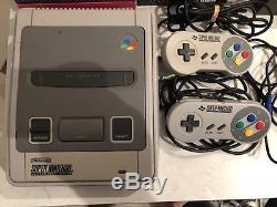 Super Nintendo Console+7 Games+2 Controllers SNES PAL+Supaboy S
