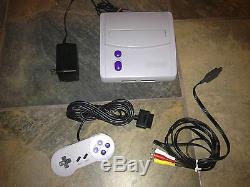 Super Nintendo Console Mini Snes Game System Original Sns-101 Hook Ups Nes Hq