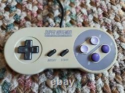 Super Nintendo Console SNES 1 Game Goof Troop Controller Tested READ