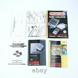 Super Nintendo Console SNES Boxed PAL Mario All Stars Ed. Very Good Condition