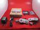 Super Nintendo Console Snes System With 2 Controllers Av Power Super Mario World