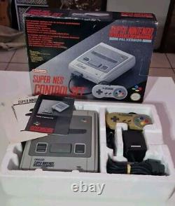 Super Nintendo Console (Snes) Control Set Pack (Complete)