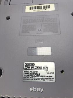 Super Nintendo Console System SNES Controllers Pinball Casino Games Lot Bundle
