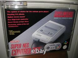 Super Nintendo Console VGA 90 Brand New WATA PAL AUS SNES BNIB Zelda Mario