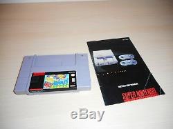 Super Nintendo Control Deck Tetris Attack Mini 101 System Complete SNES Console