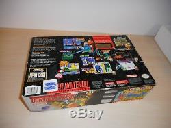 Super Nintendo Control Deck Tetris Attack Mini 101 System Complete SNES Console