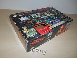 Super Nintendo Control Deck Yoshi's Island Mini 101 System Complete SNES Console