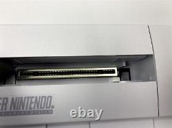Super Nintendo Control Set Console SNES SNS-001 Complete In Box Matching Numbers