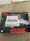 Super Nintendo Control Set Console Snes Sns-001 Complete In Box With 6 Games