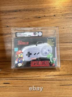 Super Nintendo Controller Gamepad SNES NEW And SEALED VGA 85 Rare Graded