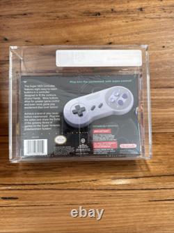 Super Nintendo Controller Gamepad SNES NEW And SEALED VGA 85 Rare Graded