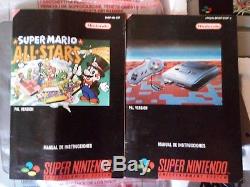 Super Nintendo Edición Super Mario All Stars SNES Versión Española Completa