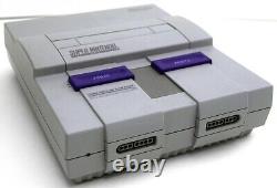 Super Nintendo Entertainment System 1CHIP-01 SNES Console Video Game Bundle chip