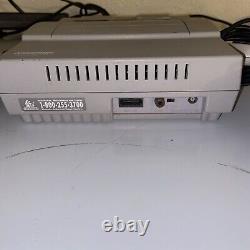 Super Nintendo Entertainment System Bundle SNES 3 Games & 2 Controllers TESTED