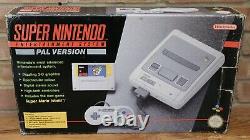 Super Nintendo Entertainment System Console, Snes Boxed and Working