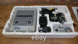 Super Nintendo Entertainment System Console, Snes Boxed and Working