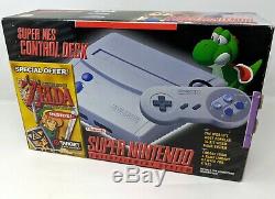 Super Nintendo Entertainment System Control Deck Gray Console Brand New in Box
