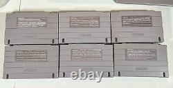 Super Nintendo Entertainment System MINI SNES Jr Console SNS-101 with 6 Games
