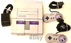 Super Nintendo Entertainment System Orig SNES Console SNS-001 Video Game