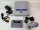 Super Nintendo Entertainment System Orig Snes Console Sns-001 Video Game Bundle