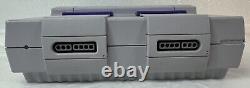 Super Nintendo Entertainment System Orig SNES Console SNS-001 Video Game Bundle