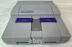 Super Nintendo Entertainment System Orig SNES Console SNS-001 Video Game Bundle