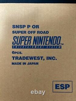 Super Nintendo Entertainment System PAL Super Off Road Sealed Europe ESP Spain
